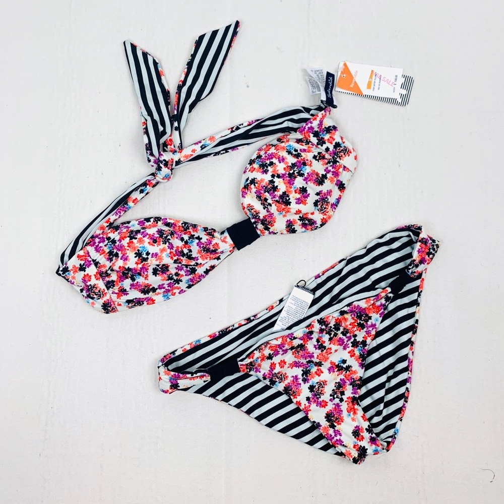 NWT Splendid reversible bikini